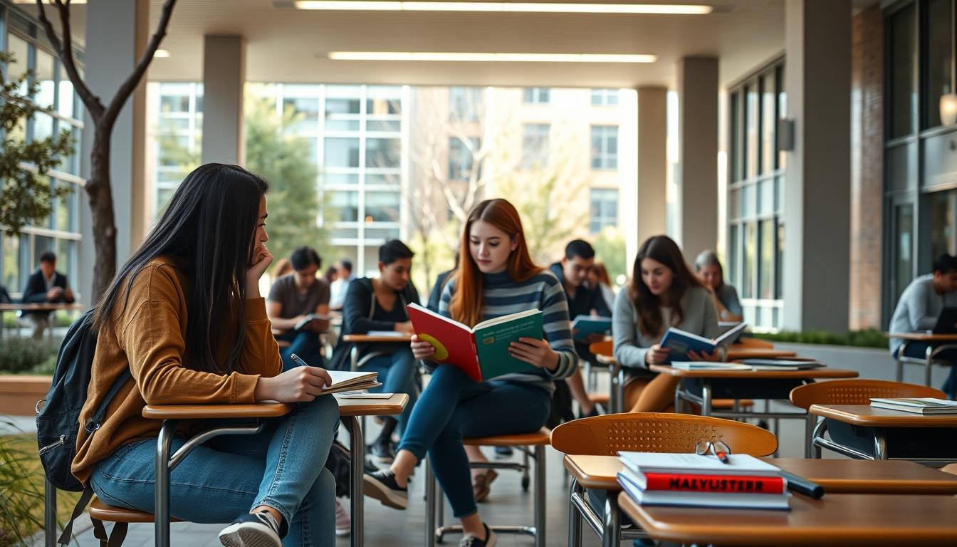 Students and educational resources in a modern learning environment